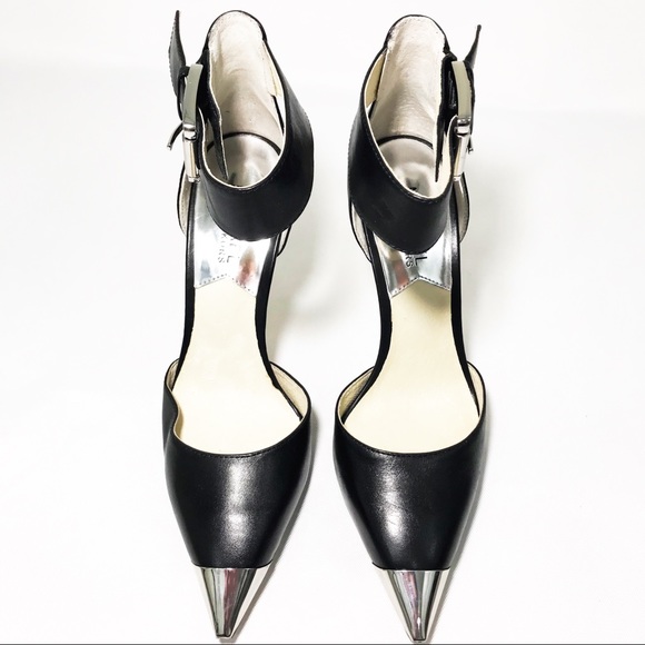 Michael Kors Zady Ankle Strap Pumps Pointed Toe - Picture 3 of 8